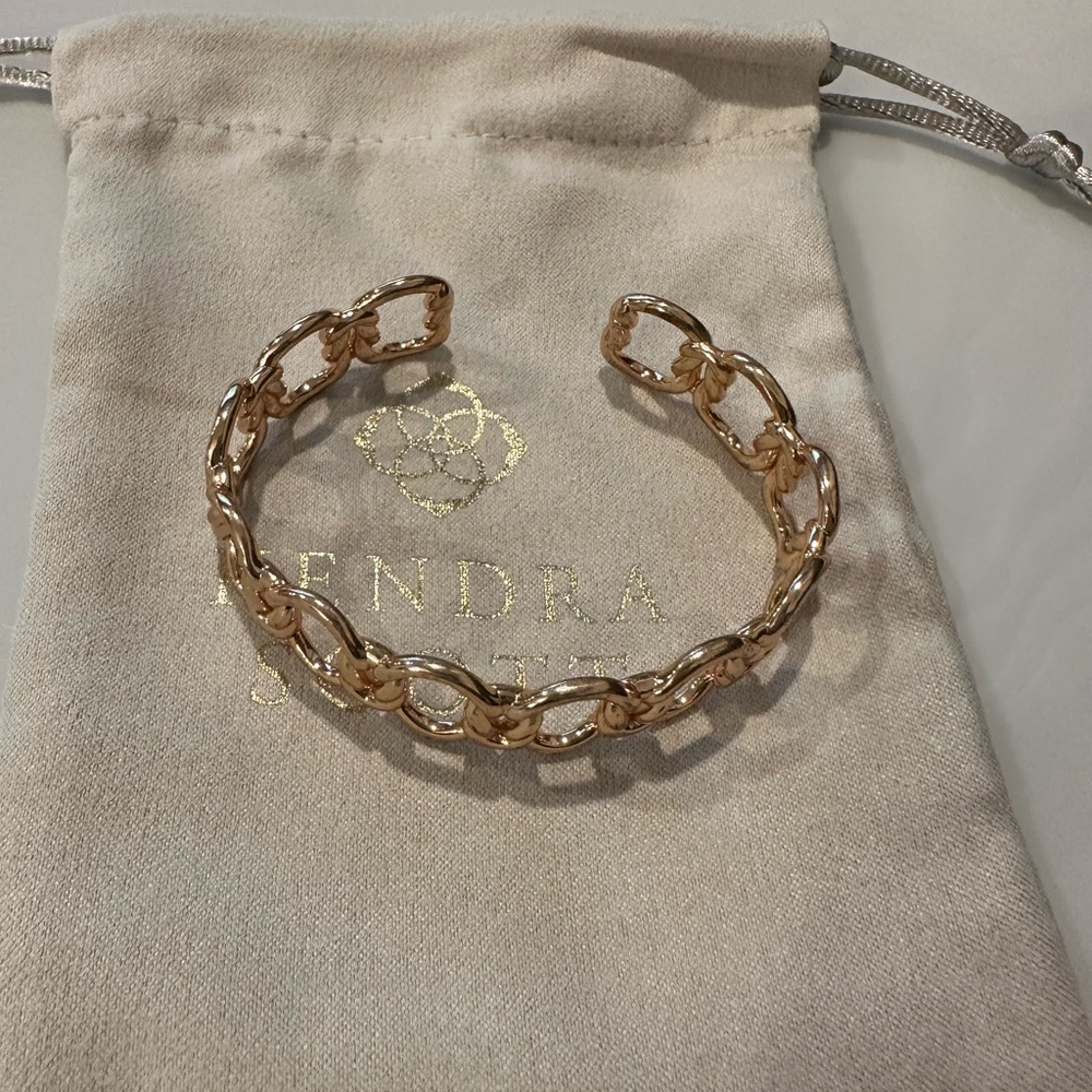 Kendra Scott Rose Gold Cuff Bracelet